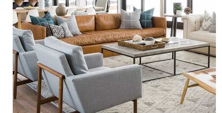 Tapete na sala, simples e aconchegante