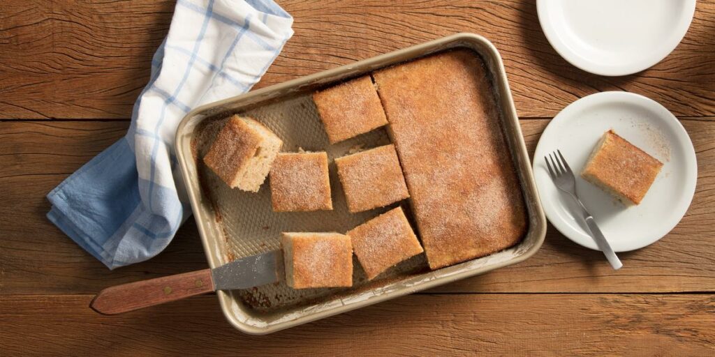 Receita de bolo de banana simples com canela