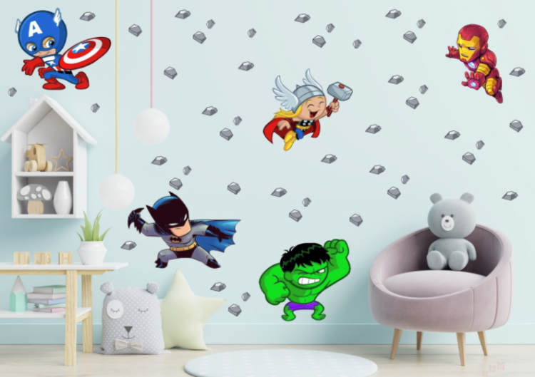 Quarto infantil: paredes decoradas, ideias e inspirações