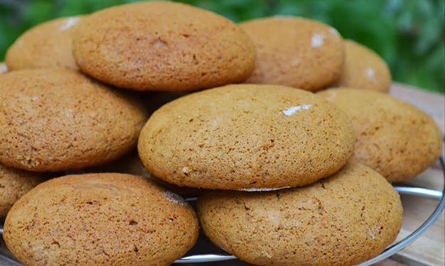 Receita de Bolacha de Mel.