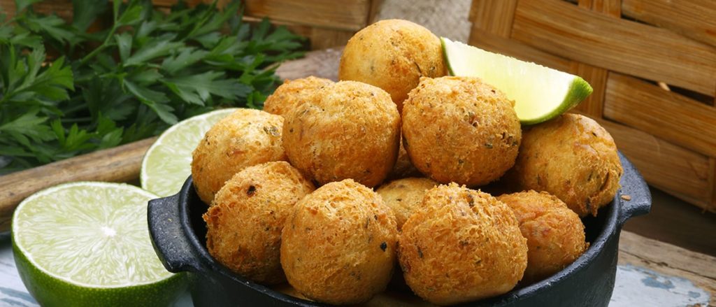 Receita de Bolinho de Bacalhau