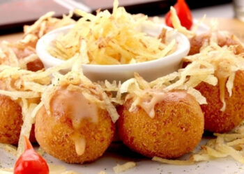 Receita de Bolinho de Strogonoff.