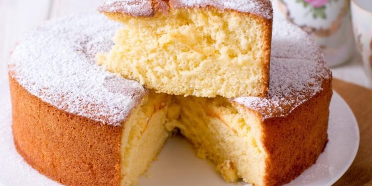 Receita de Bolo de Abacaxi e castanha-de-caju diet.