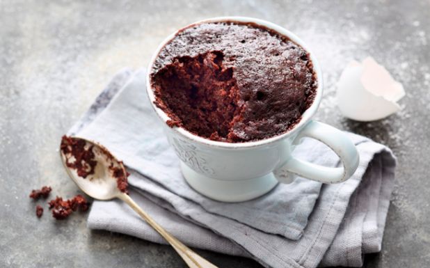 Receita de Bolo de Caneca.