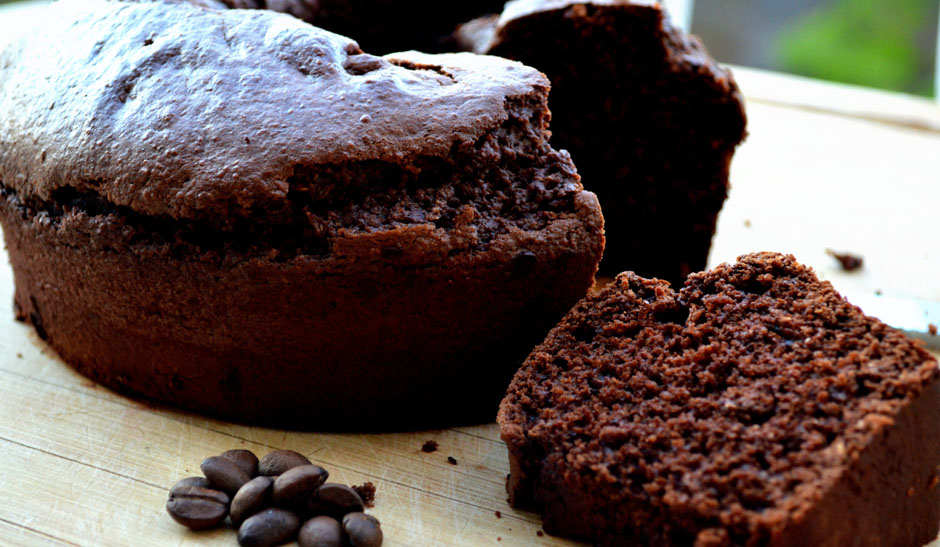 Receita de Bolo de Chocolate e Café