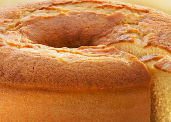 Receita de Bolo de Iogurte.