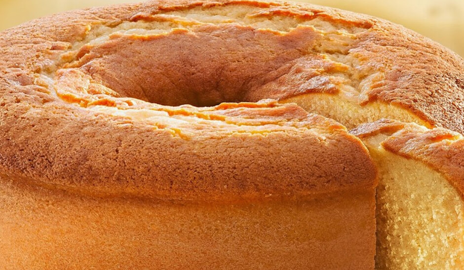 Receita de Bolo de Iogurte.