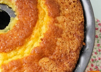 Receita de Bolo de Mexerica.