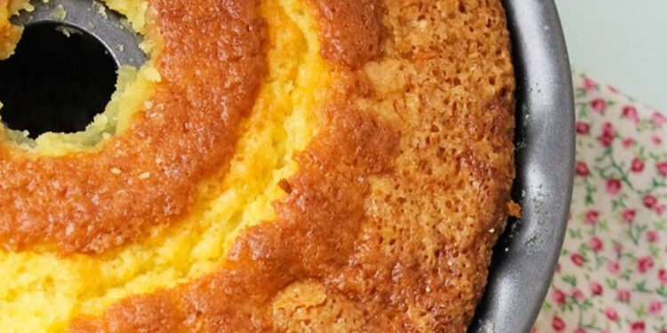 Receita de Bolo de Mexerica.