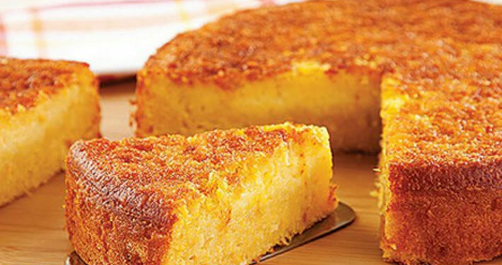 Receita de Bolo de Milho Cremoso (liquidificador)