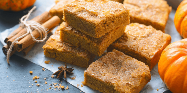 Receita de Bolo de Outono Abóbora.