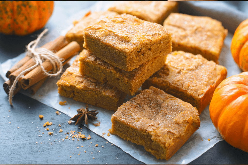 Receita de Bolo de Outono Abóbora.