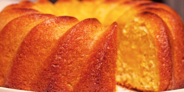 Receita de Bolo de Pamonha.