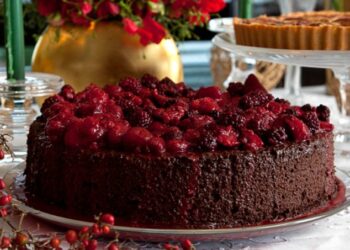 Receita de Bolo Trufado de Chocolate