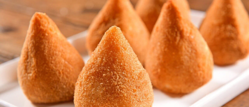 Receita de Coxinha Tradicional.