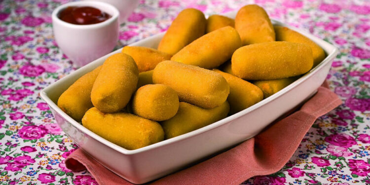 Receita de Croquete de Abóbora com Queijo.