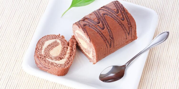 Receita de Enrolado de Chocolate Zero Açúcar Diet