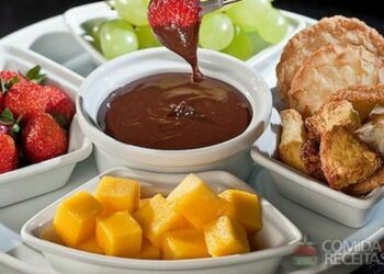 Receita de Fondue de Chocolate