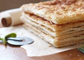 Receita de Massa Folhada.