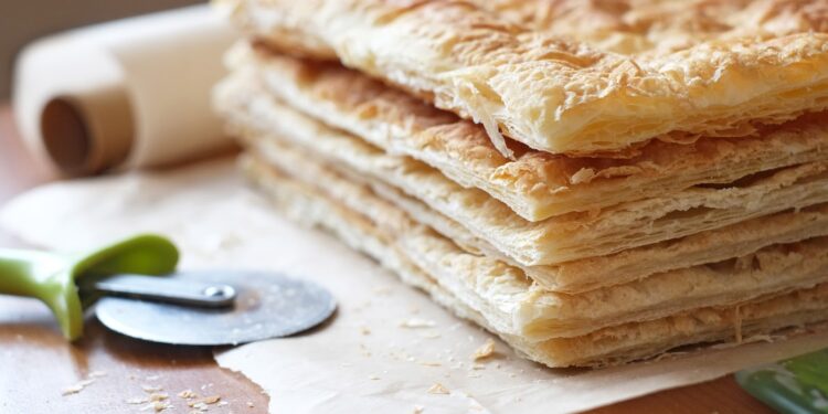 Receita de Massa Folhada.