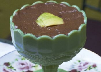 Receita de Mousse de Abacate com Chocolate (liquidificador)