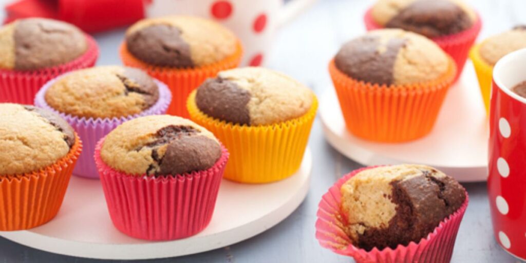 Receita de Muffin Mesclado (batedeira)