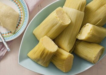 Receita de Pamonha de Milho-Verde com leite condensado