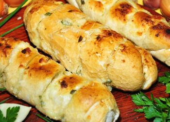 Receita de Pão de Alho.