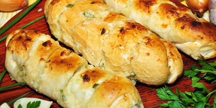 Receita de Pão de Alho.