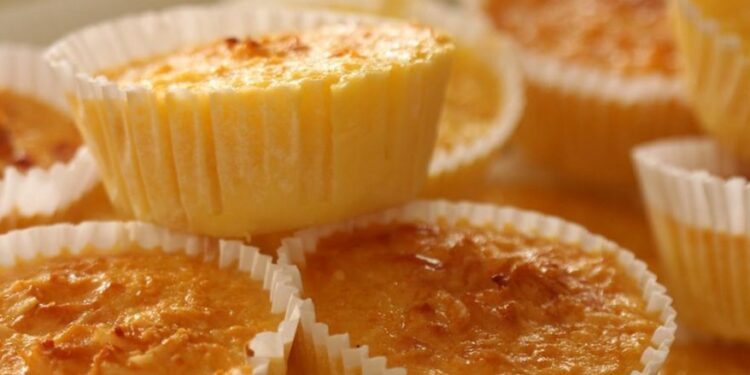 Receita de Queijadinha.