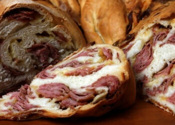 Receita de Rosca de Salame.