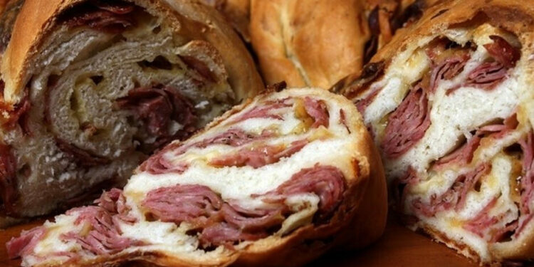 Receita de Rosca de Salame.