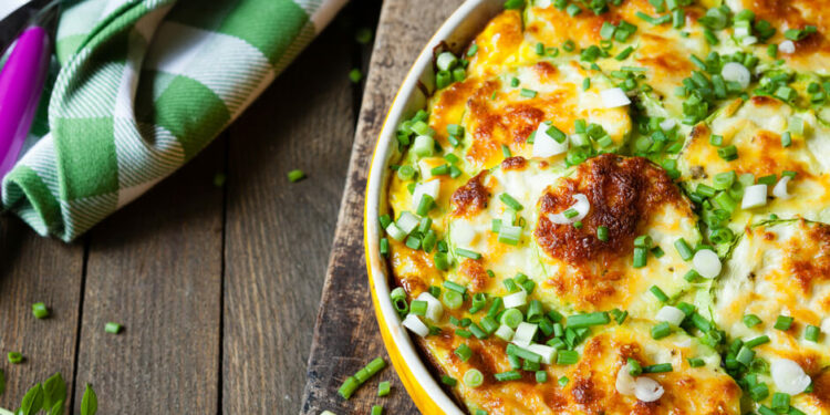 Receita de Torta de Legumes.