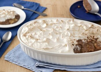 Receita de Torta quente de Banana e Chocolate