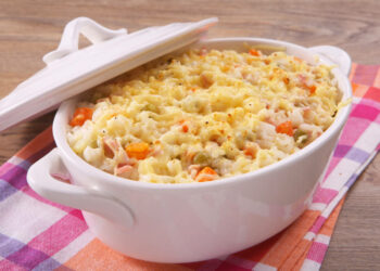 Receita de Arroz de Forno.