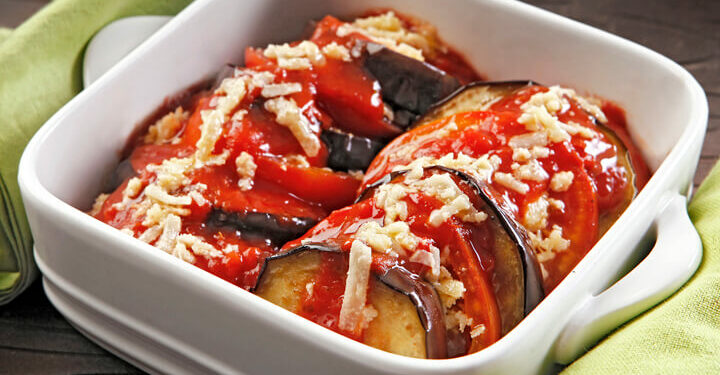 Receita de Berinjela de Forno.