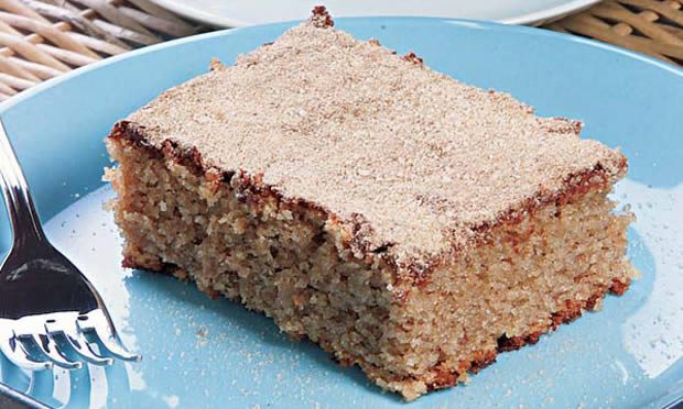 Receita de Bolo de Casca de Banana com Coco.