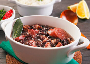 Receita de Feijoada.
