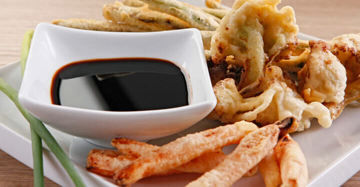 Receita de Legumes Empanados.