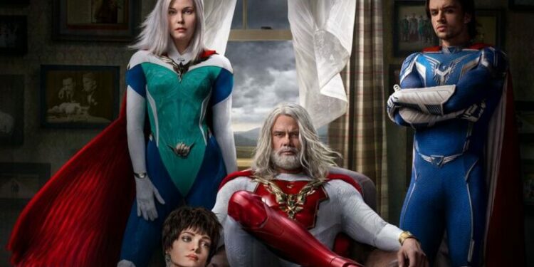 Os jovens super-heróis, ansiosos por provar seu valor, sofrem para demonstrar que estão à altura da reputação dos pais