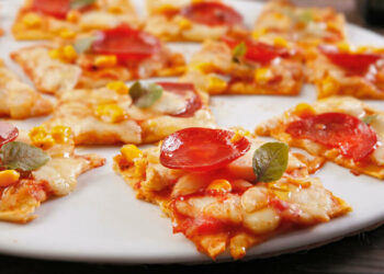 Receita de Pizza Aperitivo.