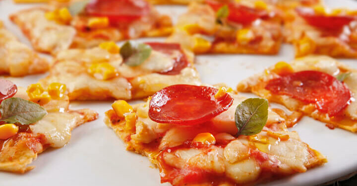 Receita de Pizza Aperitivo.