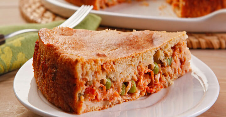 Receita de Torta de Liquidificador de Frango.