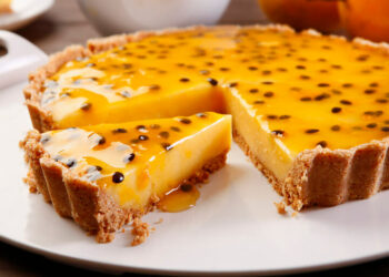 Receita de Torta de Maracujá.