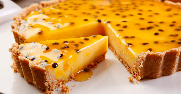 Receita de Torta de Maracujá.