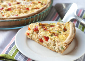 Receita de Empadão de Frango com Queijo.