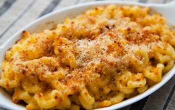 Receita de Mac & Cheese.