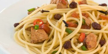 Receita de Macarrão à Mexicana