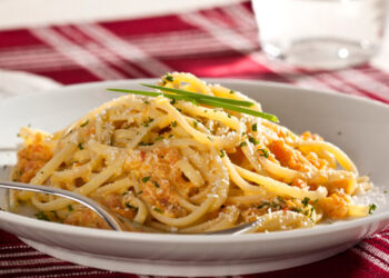 Receita de Macarrão com Abóbora.