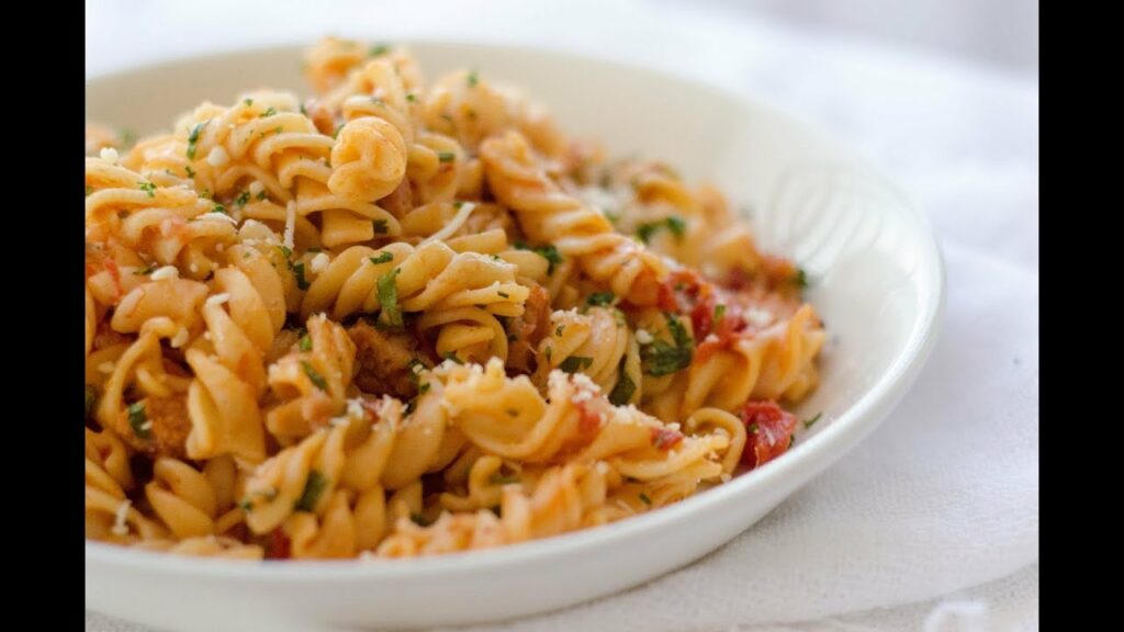 Receita de Macarrão com Bacon.